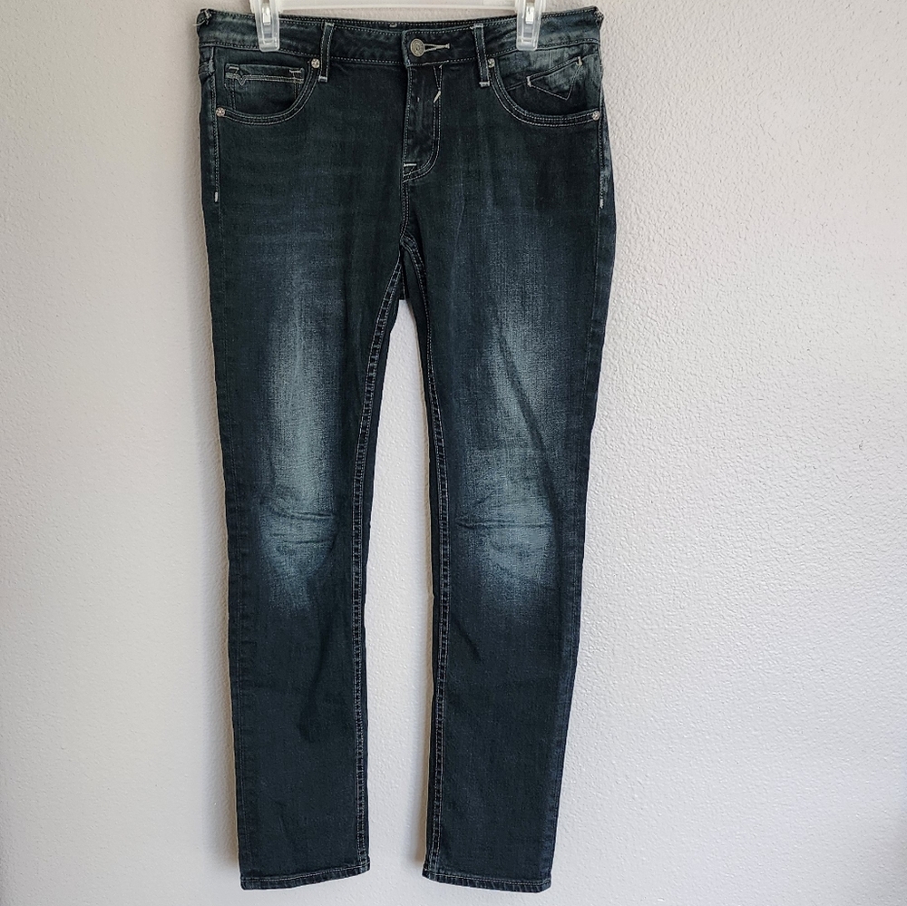 Vigoss Dark Blue Straight Leg Jeans